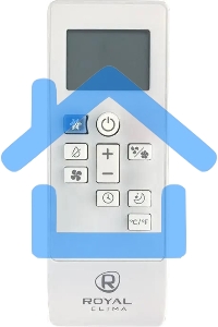 Мобильный кондиционер Royal Clima RM-TS28CH-E 9500 BTU, 28 м², 54 дБ, охлаждение, осушение, белый