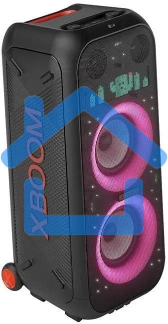 Минисистема LG XBOOM XL9T черный/красный 1000Вт USB BT
