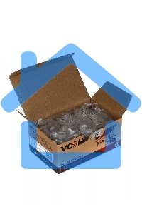 Коннекторы RJ-45 VCOM VNA2200-1/100 для UTP кабеля 5 кат. ( 100 шт.)