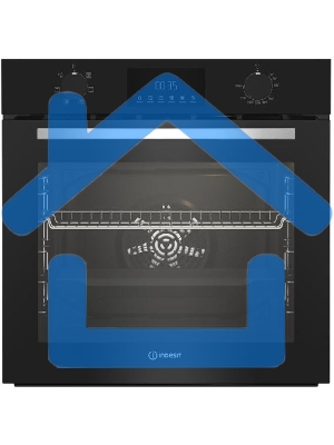 Духовой шкаф электрический Indesit IFE 3644 BL черный