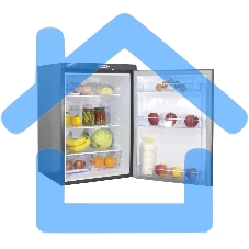 Холодильник DON R-407 G графит зеркальный однокамерный 148л