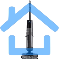 Пылесос моющий Hyundai HYV-S01AQUA 200Вт серый/черный