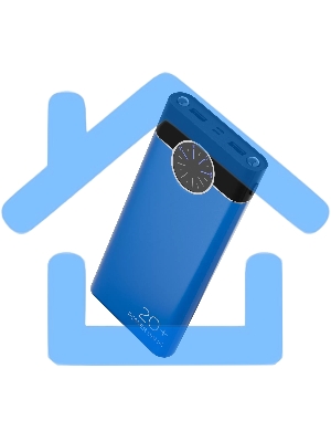 Портативный аккумулятор More choice (4610196406751) PB40-20 20000mAh Blue