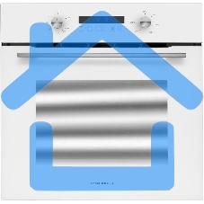 Шкаф духовой газовый с электрическим грилем Maunfeld MOGM703W, встраиваемый