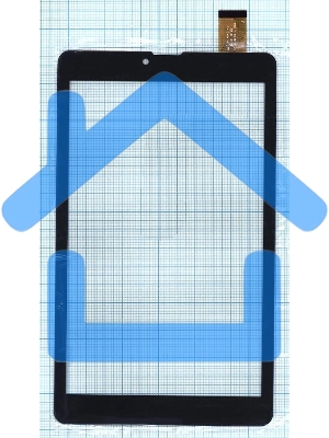 Сенсорное стекло (тачскрин) HSCTP-852B-8-V0. черное