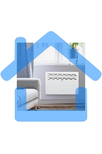 Конвектор Ballu Ettore BEC/ETER-1500 белый, 1500 Вт, 20 м2, термостат, дисплей