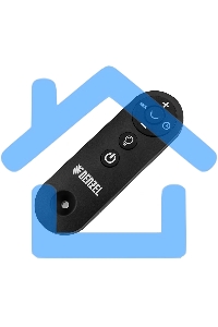 Тепловентилятор керамический Denzel DTFC-2000, 1000/2000 Вт, 20 м2, пульт, 3 режима, термостат