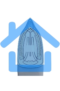 Утюг Centek CT-2323 серый/синий, 2400 Вт