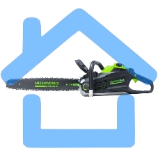 Цепная пила аккумуляторная GreenWorks GD82CS51, 82V, 51 см, бесщеточная, с 1хАКБ 5 А·ч. и ЗУ (2008307UB)