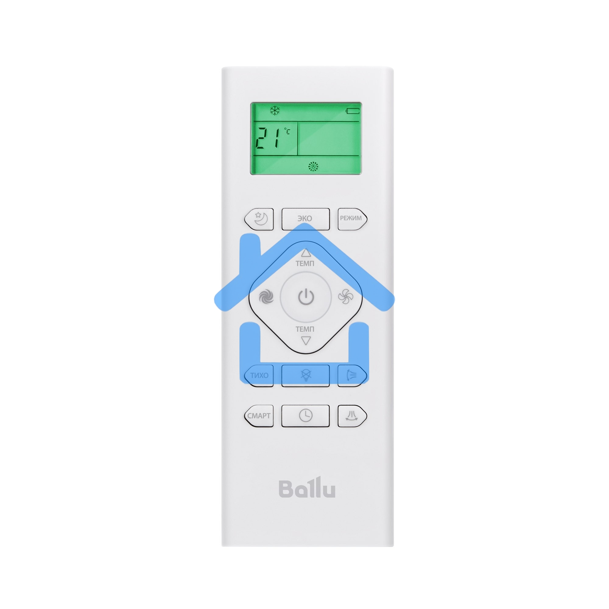 Внутренний блок сплит-системы Ballu iGreen Pro DC BSAGI/in-24HN8_V4 инвертор, 24000 BTU, 70 м², 32 дБ, охлаждение, обогрев, осушение, белый