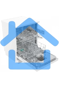 Посудомоечная машина Gorenje GS642C90W, белый, 59.9 см, 14 компл., 45 дБ, класс A+++