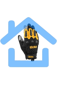 Перчатки универсальные Denzel 68003 усиленные, с защитными накладками, размер 10