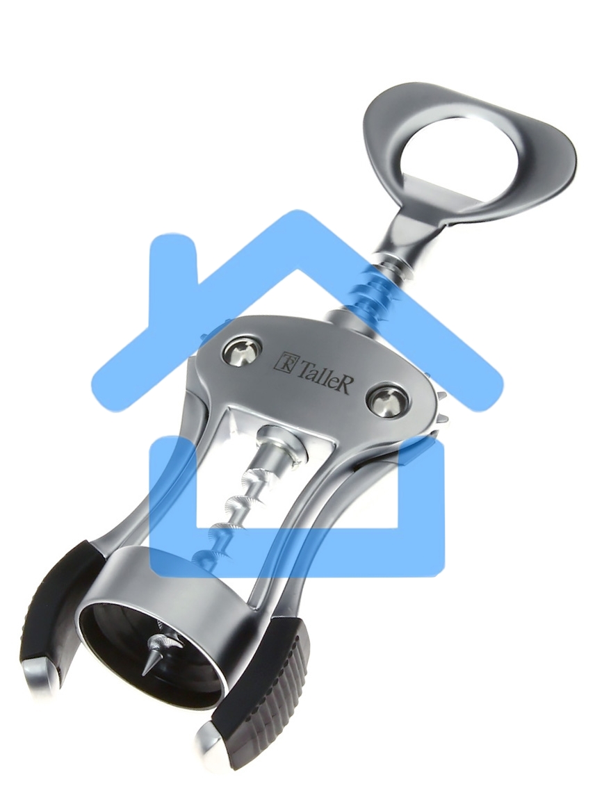 Штопор TalleR TR-65119 цинковый сплав, сталь, полимерный материал