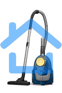 Пылесос Philips XB2125/09 синий, 360/850 Вт, уборка сухая, пылесборник контейнер 1.3 л