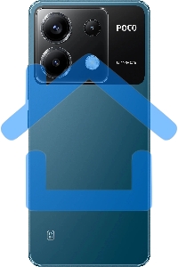 Смартфон POCO X6 5G, 12/256Gb, синий