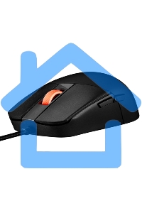 Мышь проводная ASUS P518 ROG STRIX IMPACT III черный, 12000 dpi, USB, кнопки - 5