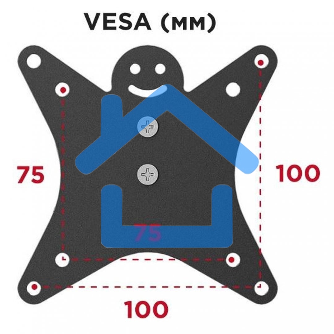 Кронштейн настольный для мониторов HOLDER MDS-M101 черный