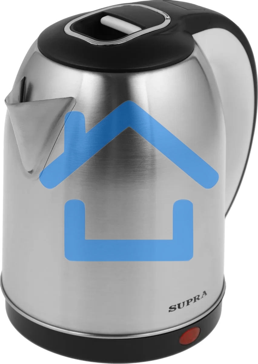 Чайник электрический SUPRA KES-1824 1.8л. 1500Вт серебристый/черный (корпус: нержавеющая сталь)