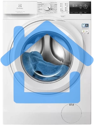 Стиральная машина Electrolux EW7F2481UE белый, загрузка фронтальная 8 кг, 1400 об/мин., класс: А