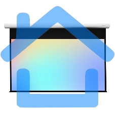 Экран с электроприводом Lumien Master Control 204х240 см (раб. область 130х232см) (0