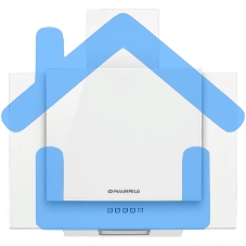 Вытяжка наклонная Maunfeld Wind 60 A белый, 60 см, 700 куб. м/ч, 47 дБ