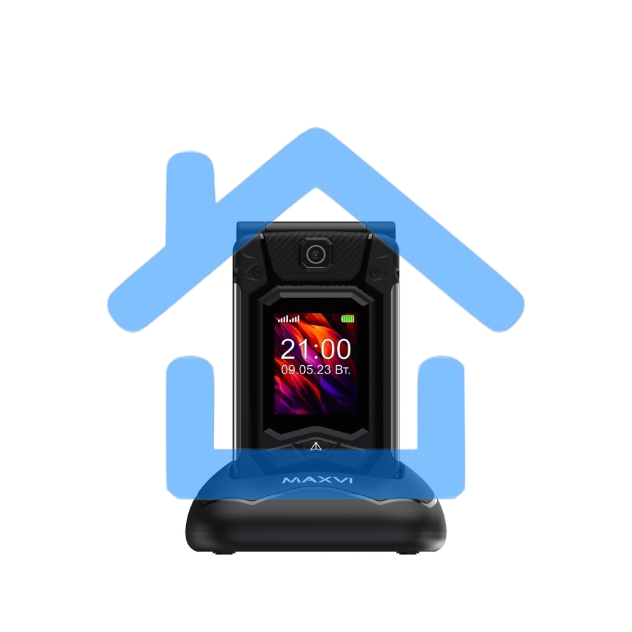 Мобильный телефон Maxvi E10ds черный