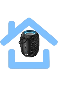 Портативная колонка Genius SP-915BT /1200 мА·ч/5 Вт/Bluetooth 5.3/до 6 ч.воспроизведения/USB-C/черный (31730052400)