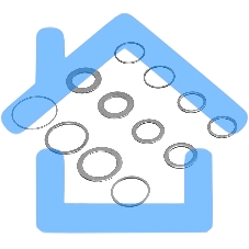 Кольца переходные Denzel 73399 32х30, 30х25,4, 25,4х22.2, 22.2х20, 20х16, 30х22.2, 25.4х16, 22.2х16 мм.