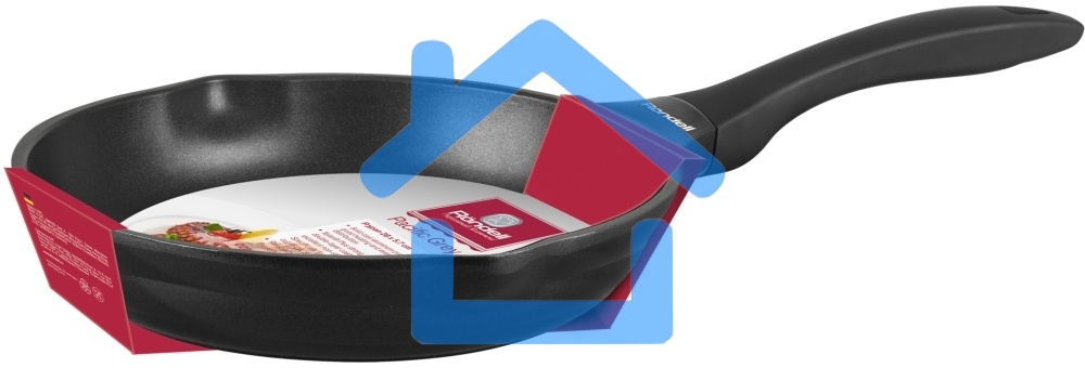 Сковорода Rondell Pacific RDA-1904 круглая 20см покрытие: Xylan Plus ручка несъемная (без крышки) серый