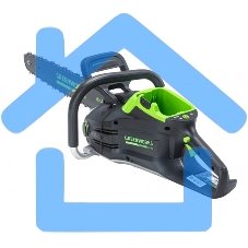 Цепная пила аккумуляторная GreenWorks GD82CS51, 82V, 51 см, бесщеточная, с 1хАКБ 5 А·ч. и ЗУ (2008307UB)