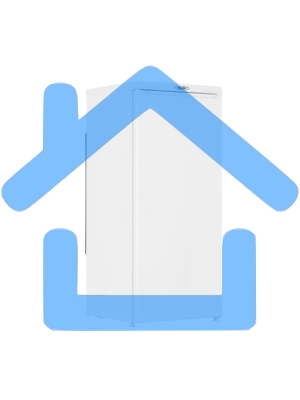 Холодильник DON R-536 B белый однокамерный 242л