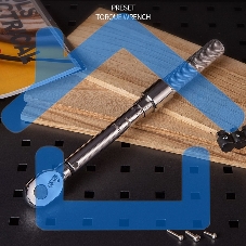 Динамометрический ключ предельный Deli DL17005010-50Нм, 3/8