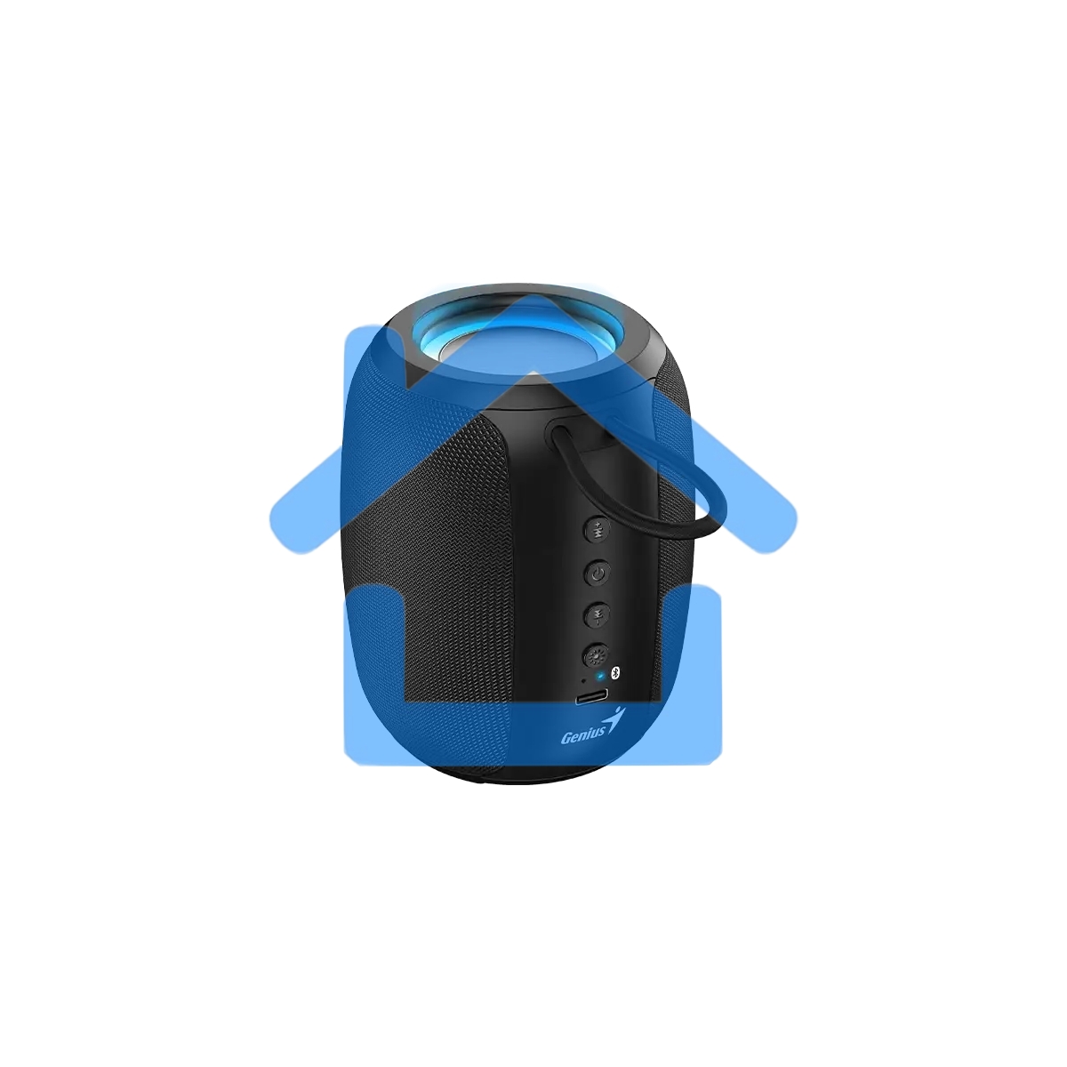 Портативная колонка Genius SP-915BT /1200 мАч/5 Вт/Bluetooth 5.3/до 6 ч.воспроизведения/USB-C/черный (31730052400)