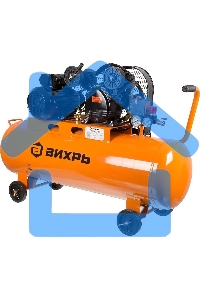 Компрессор Вихрь КМП-400/100P 74/3/7