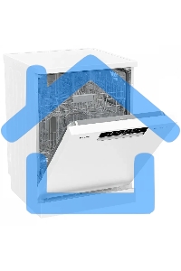 Посудомоечная машина Gorenje GS642C90W, белый, 59.9 см, 14 компл., 45 дБ, класс A+++