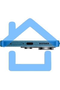 Смартфон POCO X6 5G, 12/256Gb, синий