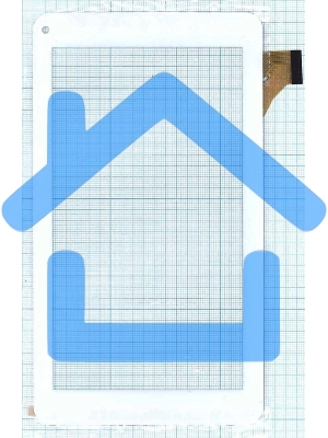 Сенсорное стекло (тачскрин) FPC-TP070215, белое