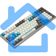 Клавиатура A4Tech Bloody S98 Pixels Blue проводная USB серый/бежевый