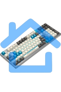 Клавиатура A4Tech Bloody S98 Pixels Blue проводная USB серый/бежевый