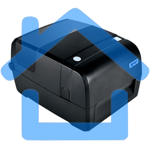 Принтер этикеток термотрансферный iDPRT iT4X 300 dpi, 203 мм/сек, Ethernet, RS232 (COM, Serial), USB, черный