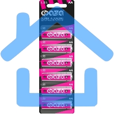 Элемент питания LR 6 (AA) ФАZА Super Alkaline блистер, 6 шт. Элемент питания LR 6 (AA) ФАZА Super Alkaline блистер, 6 шт.