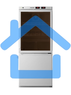 Холодильник комбинированный лабораторный Pozis ХЛ-250 тониров. стекло, 250 л