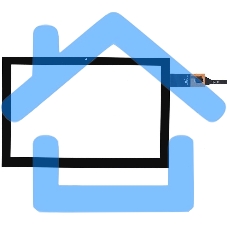 Сенсорное стекло (тачскрин) для Acer Iconia One 10 B3-A40 FHD, черное