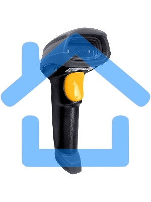 Сканер штрих-кода ручной Mindeo 2D MD6600-SR 2D имидж, проводной, 100 скан/сек, USB с подставкой, черный