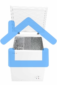 Морозильный ларь Vekta FR-170W02, белый, 170л, 1 камера 625*555*850 мм, полезный объем 142 л