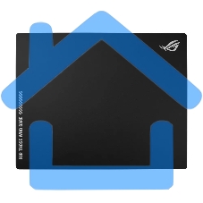 Коврик ASUS NH04 ROG MoonStone Ace L 500x400x3мм черный