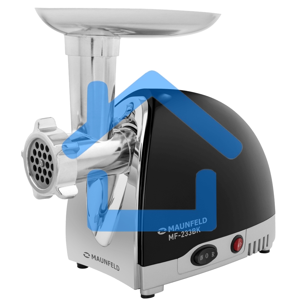 Мясорубка электрическая Maunfeld MF-233BK черный, 1360 Вт