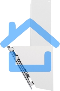 Вытяжка наклонная Maunfeld Medway 60 белый, 60 см, 1000 куб. м/ч, 54 дБ