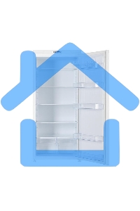 Холодильник DON R-536 B белый однокамерный 242л