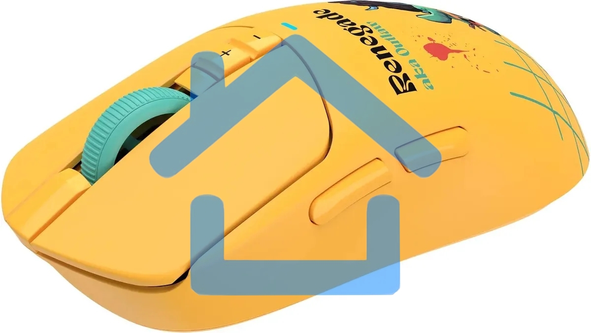 Мышь беспроводная/проводная A4Tech Bloody R72 Ultra Duo желтый, 20000 dpi, радиоканал, USB, кнопки - 7